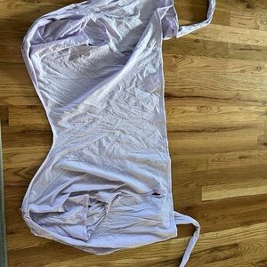 Lululemon purple wrap top size 8